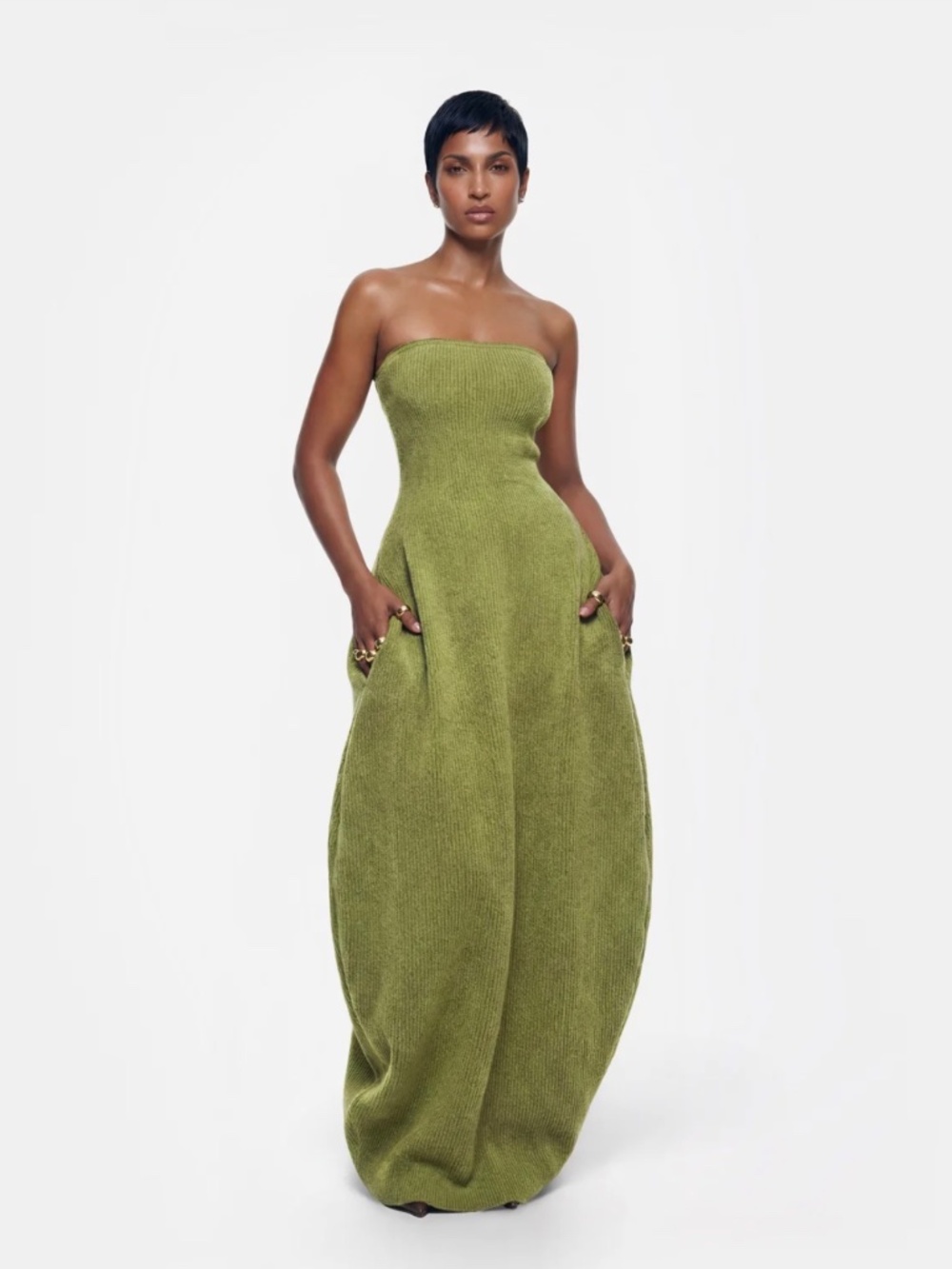 Hanifa Cori Knit Maxi Dress